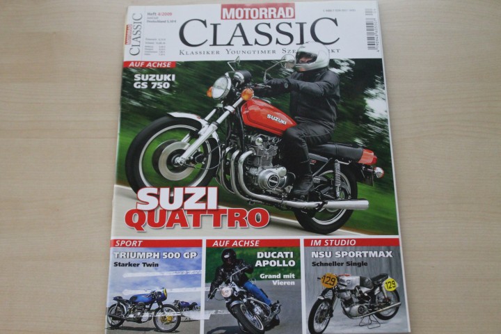 Deckblatt Motorrad Classic (04/2009)